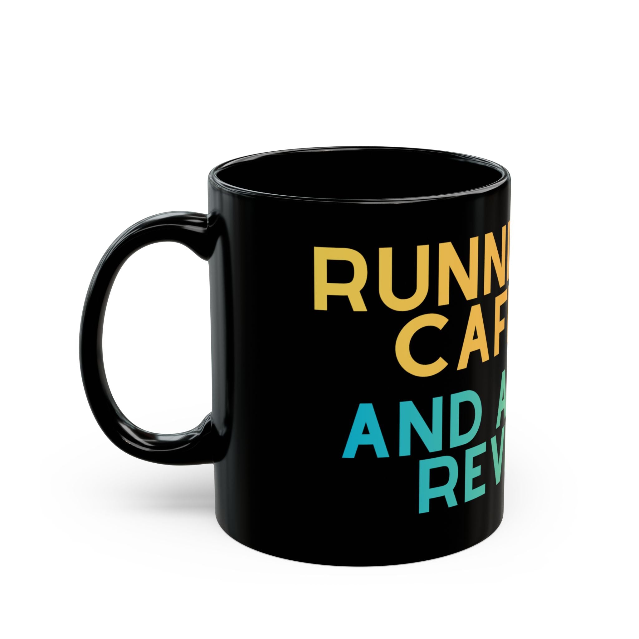 Running on Caffeine and Annual Reviews Mug - Teacher, TA, SENCO Gift idea