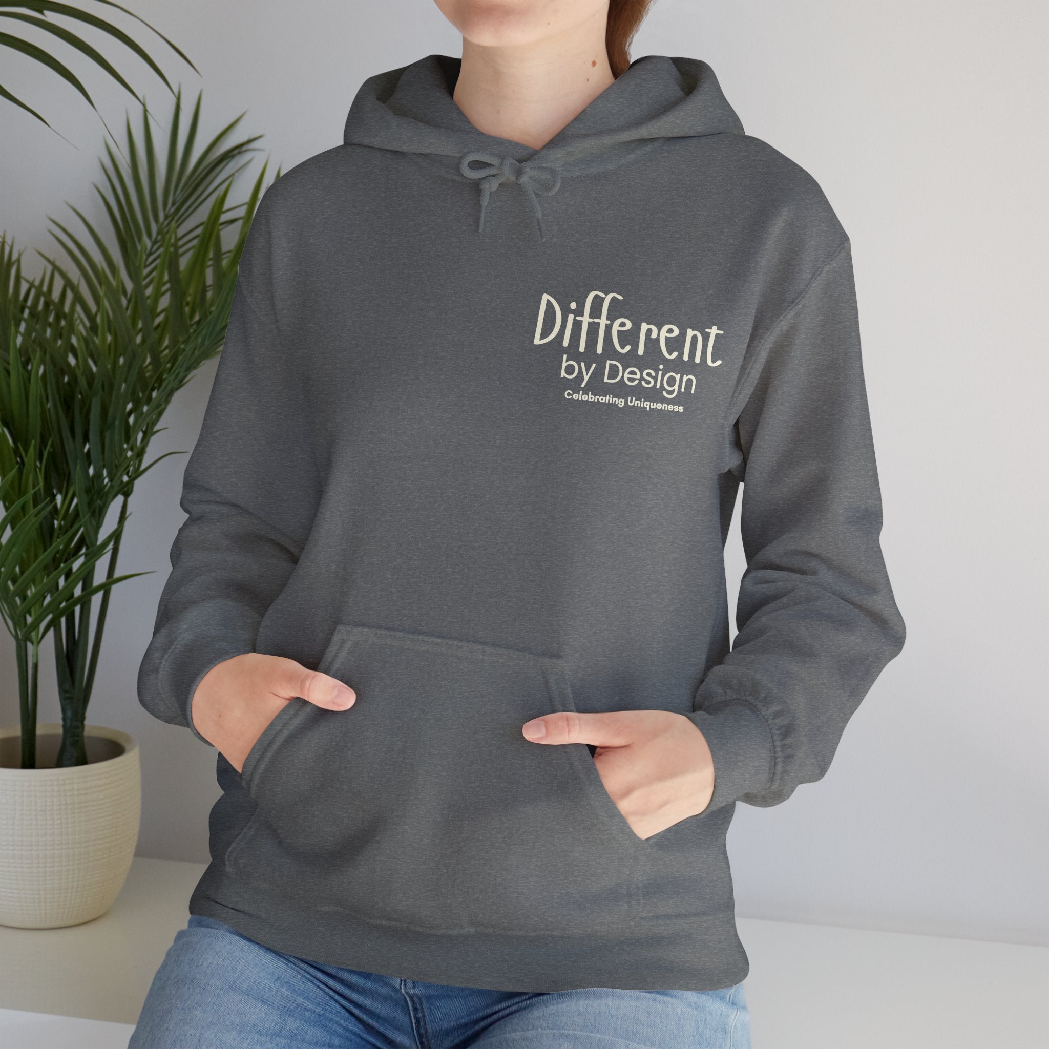 DBD original Hoodie — "Different by Design: Celebrating Uniqueness"