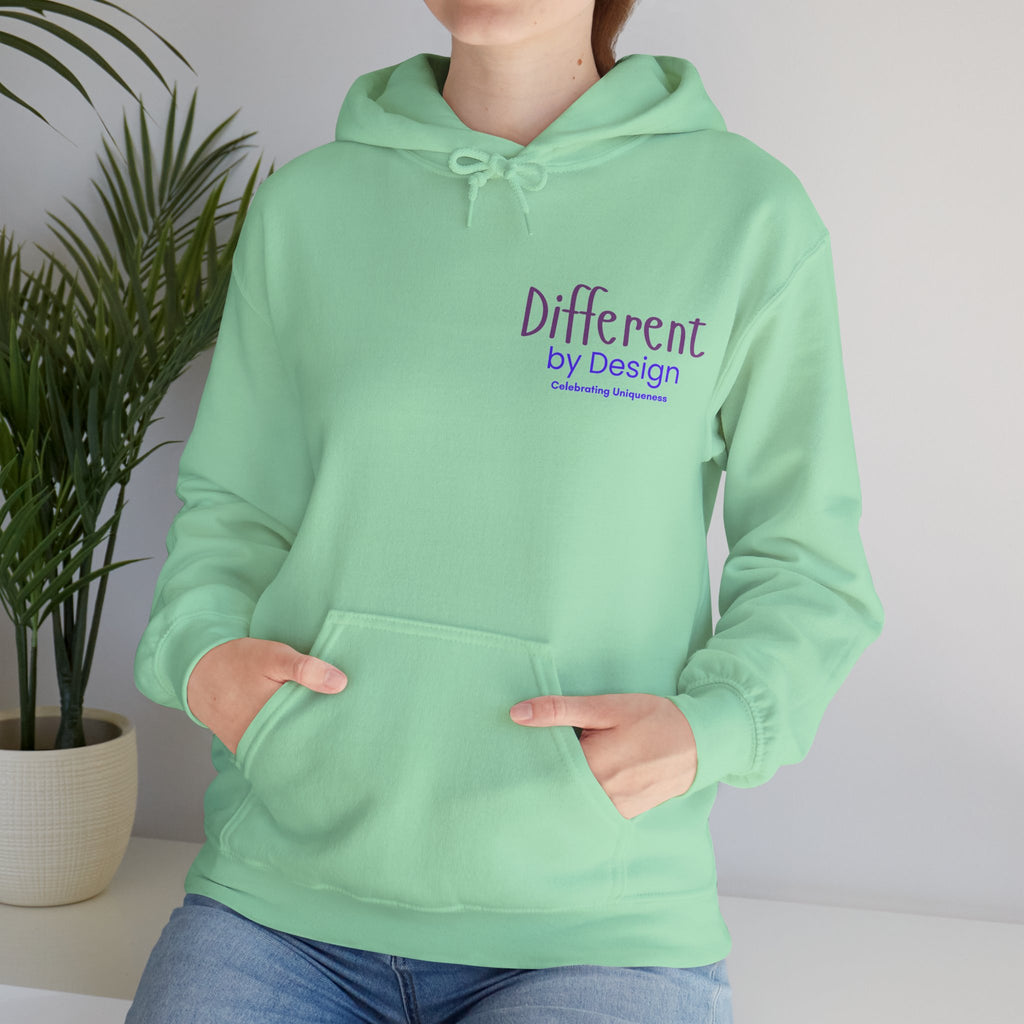DBD original Hoodie — "Different by Design: Celebrating Uniqueness"