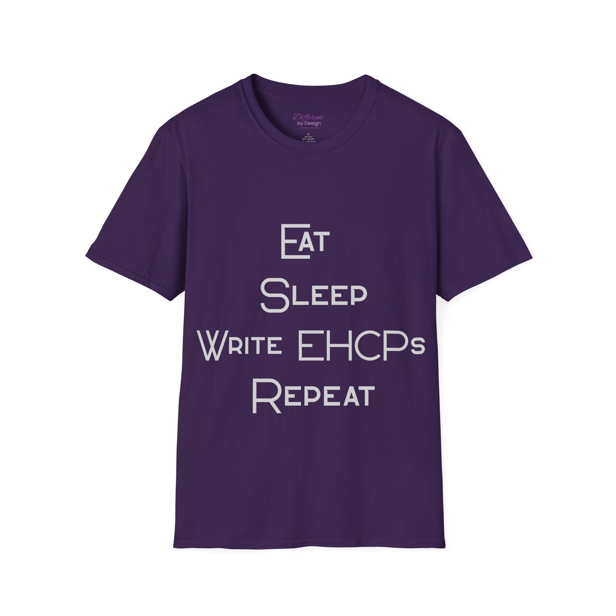 Eat Sleep Write EHCPs Repeat - SEND Teacher, SENCO, Parent Tee