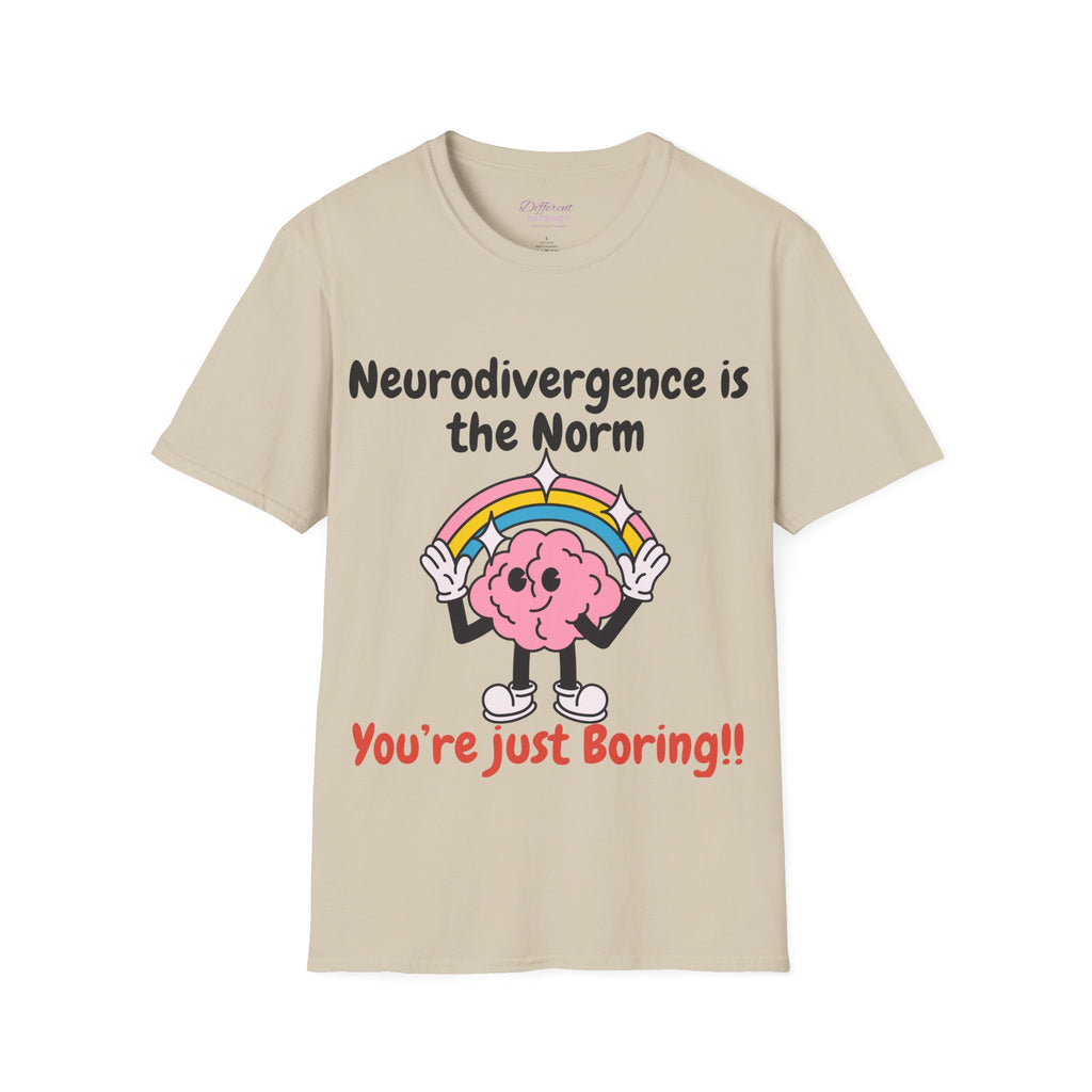 Neurodivergence Is the Norm T-Shirt