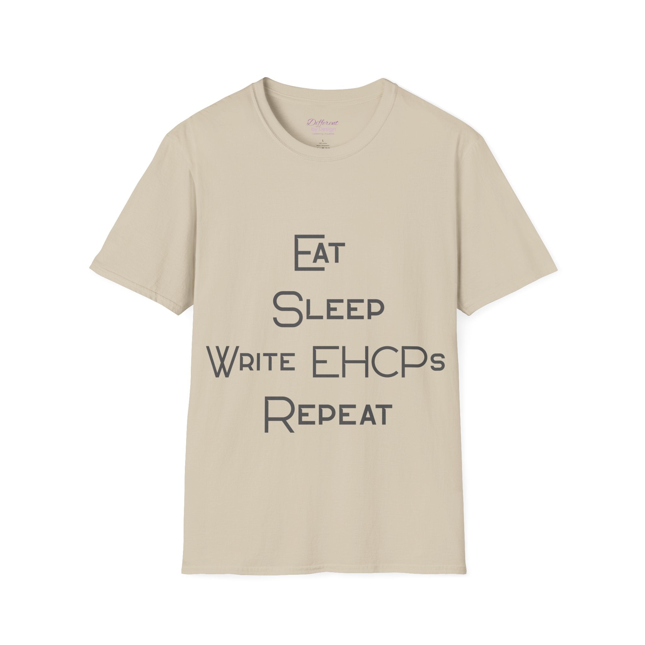 Eat Sleep Write EHCPs Repeat - SEND Teacher, SENCO, Parent Tee