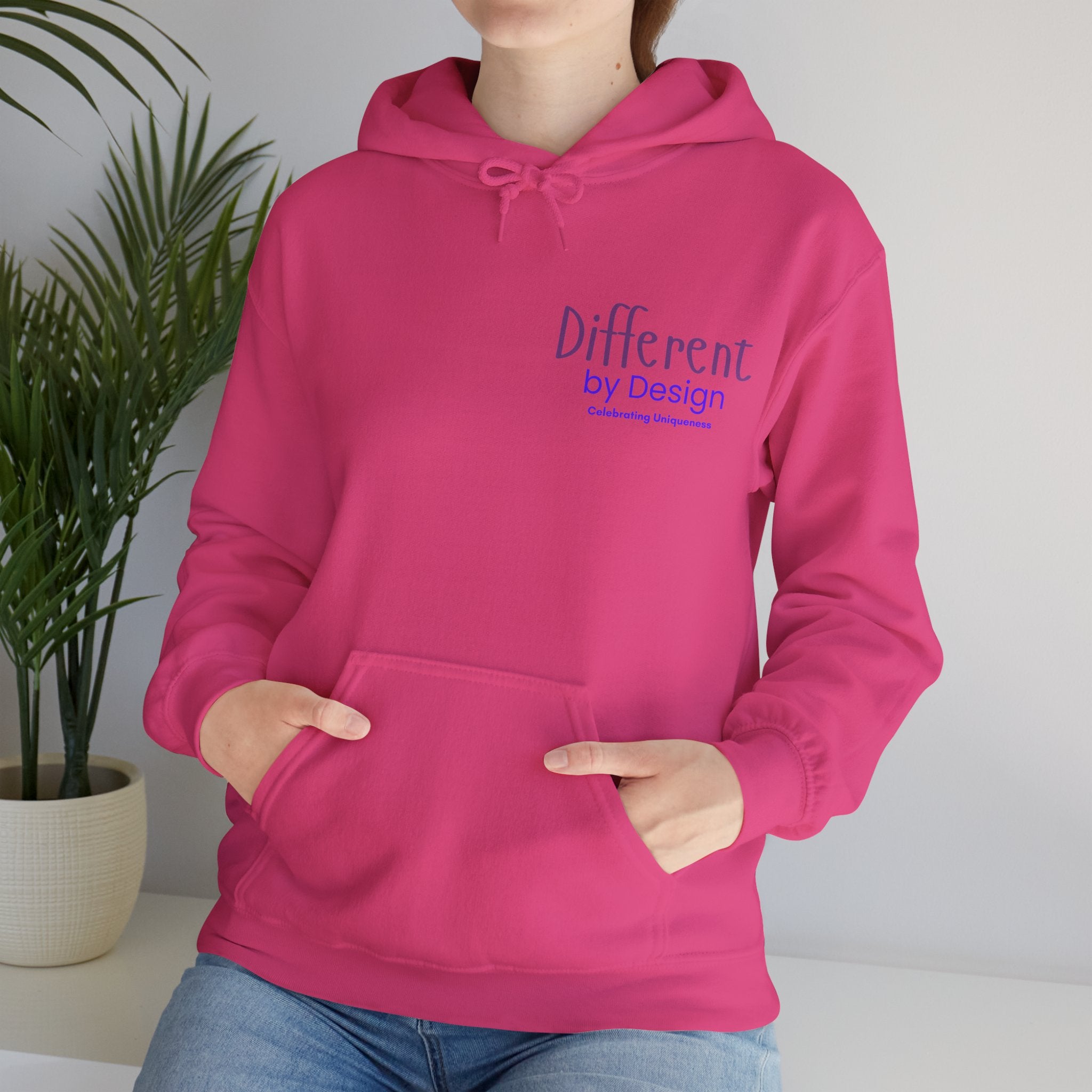 DBD original Hoodie — "Different by Design: Celebrating Uniqueness"