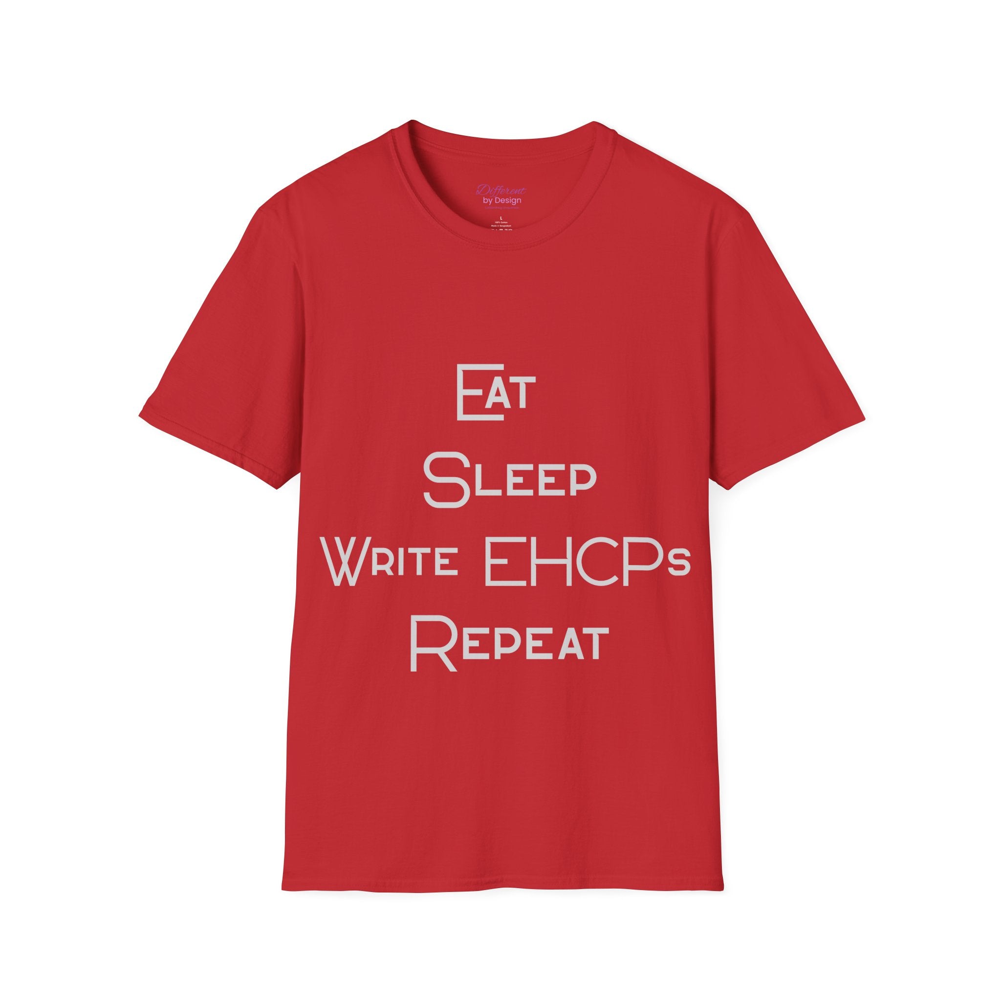 Eat Sleep Write EHCPs Repeat - SEND Teacher, SENCO, Parent Tee