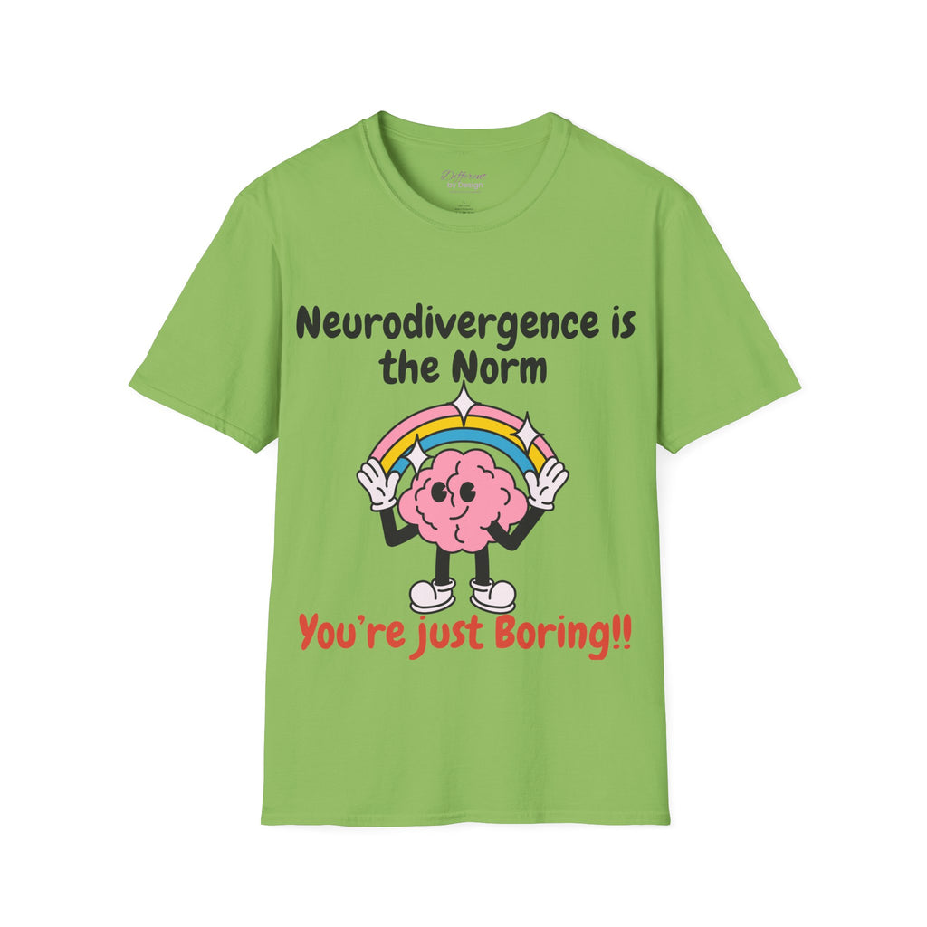 Neurodivergence Is the Norm T-Shirt