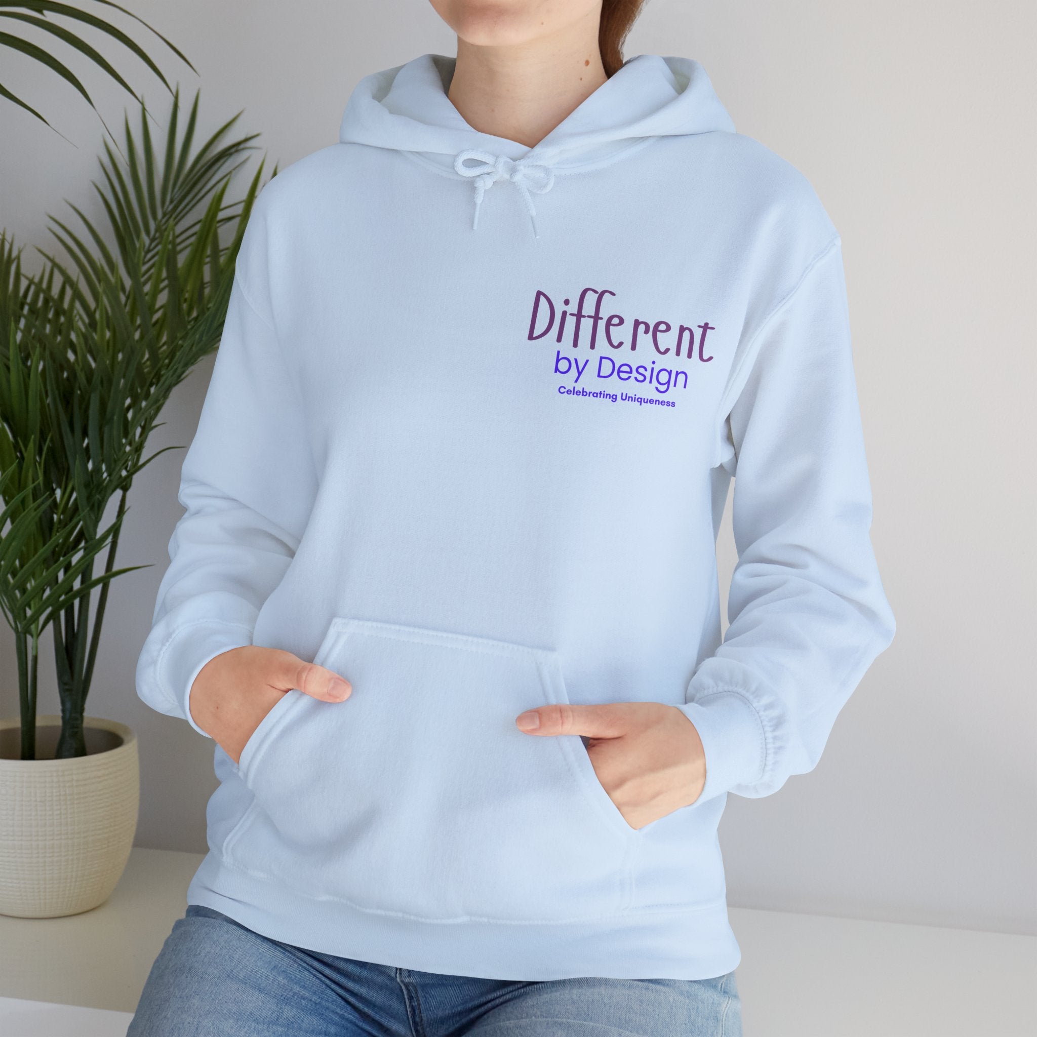 DBD original Hoodie — "Different by Design: Celebrating Uniqueness"