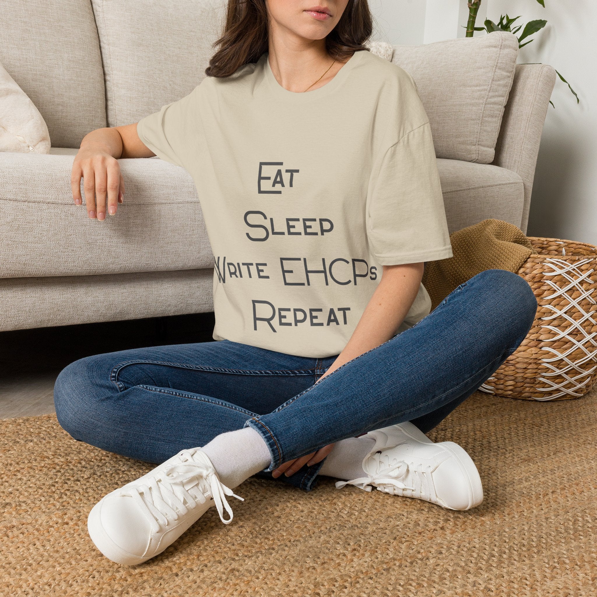 Eat Sleep Write EHCPs Repeat - SEND Teacher, SENCO, Parent Tee