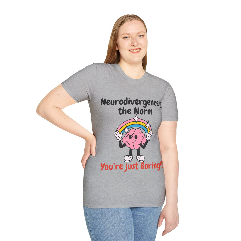Neurodivergence Is the Norm T-Shirt