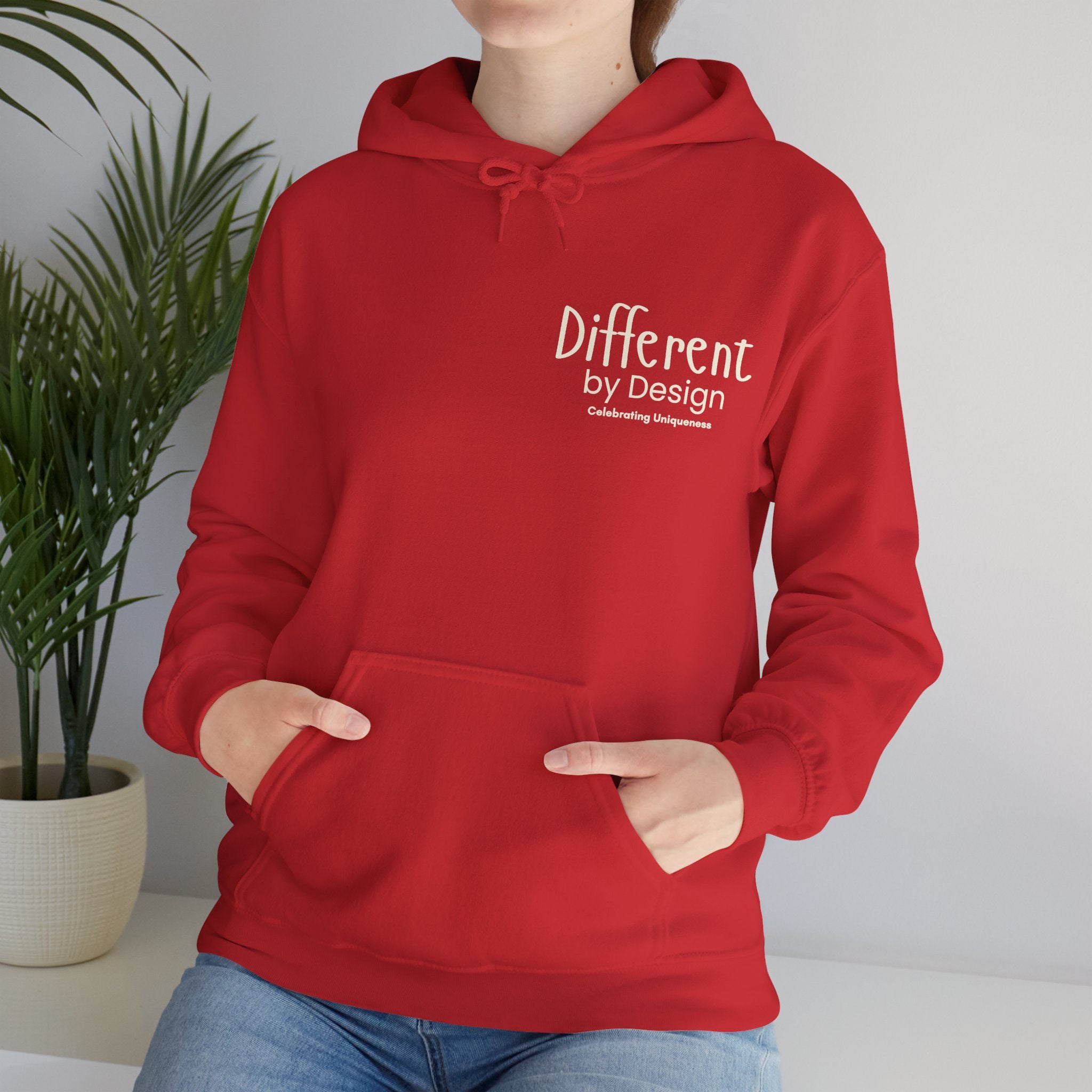 DBD original Hoodie — "Different by Design: Celebrating Uniqueness"