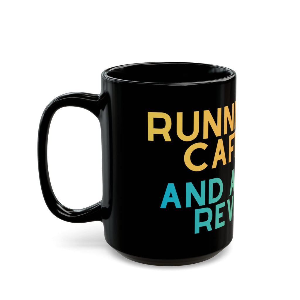 Running on Caffeine and Annual Reviews Mug - Teacher, TA, SENCO Gift idea