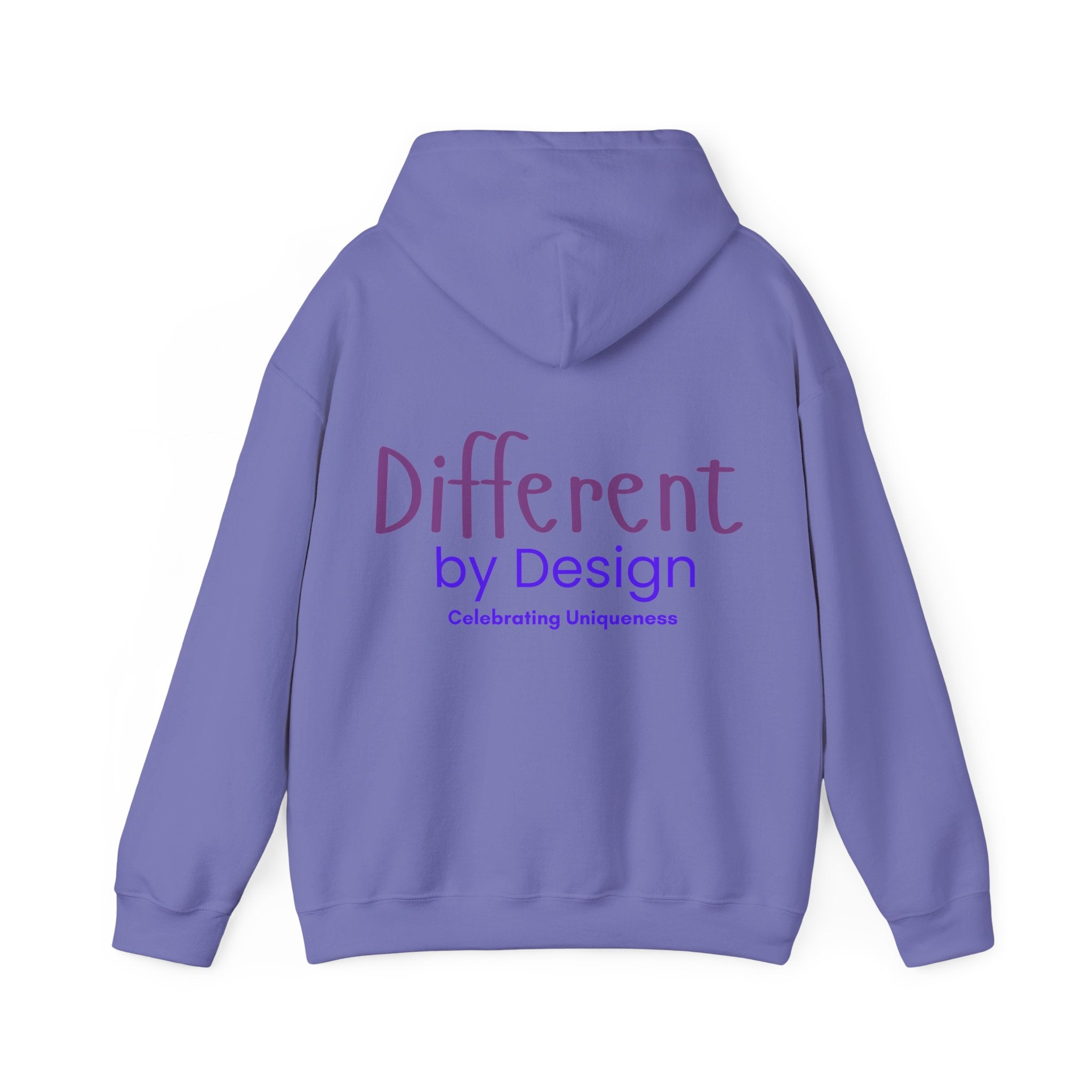 DBD original Hoodie — "Different by Design: Celebrating Uniqueness"