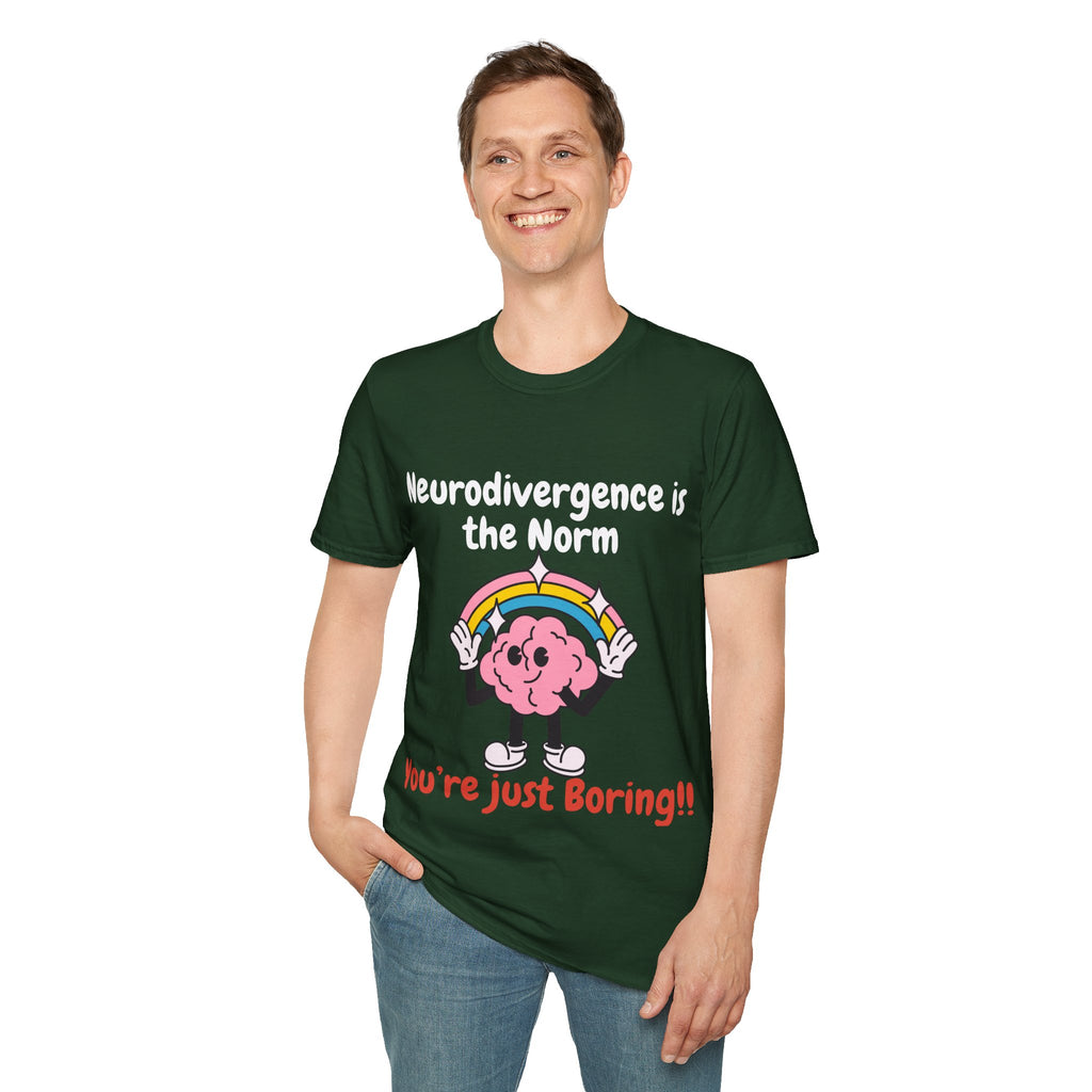 Neurodivergence Is the Norm T-Shirt