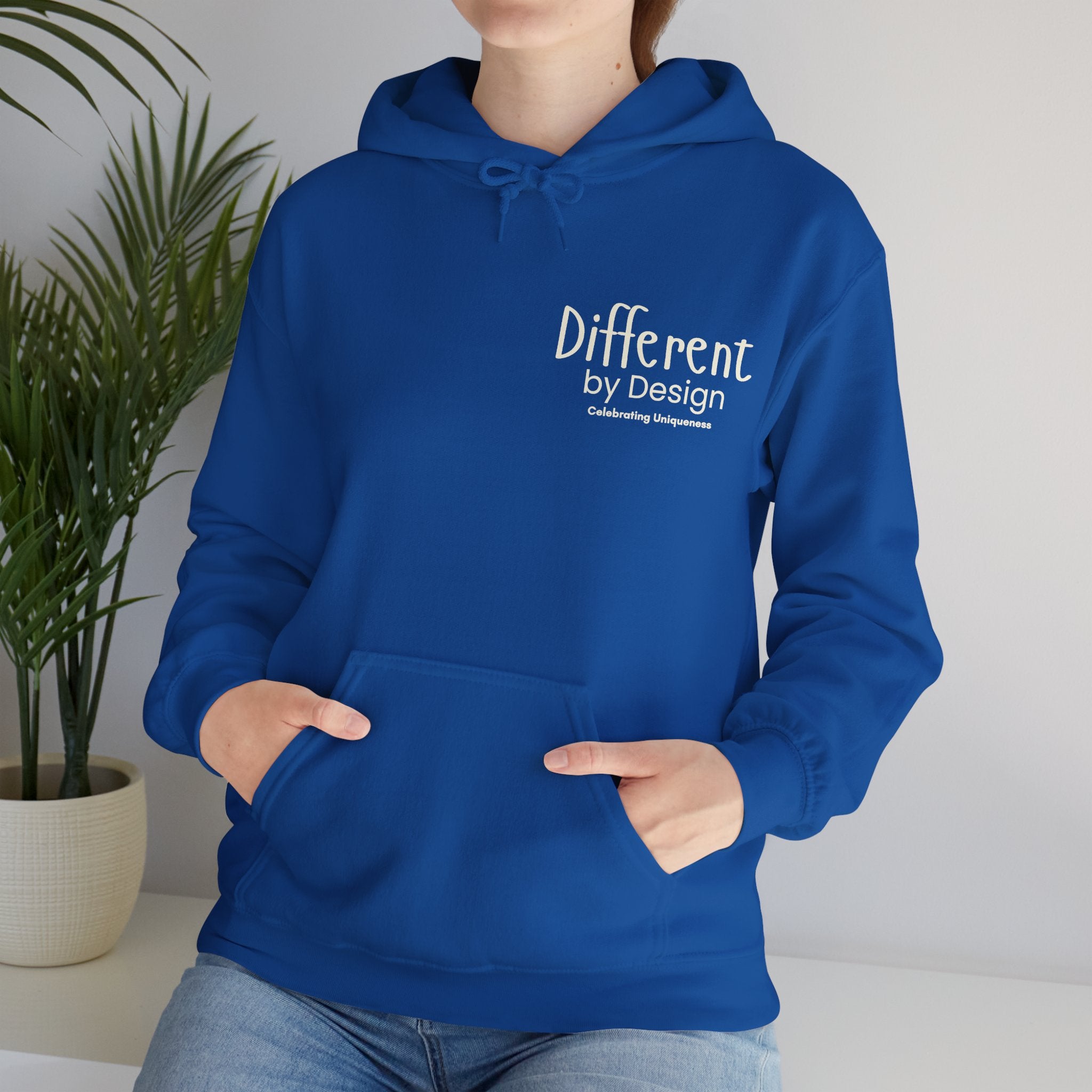 DBD original Hoodie — "Different by Design: Celebrating Uniqueness"