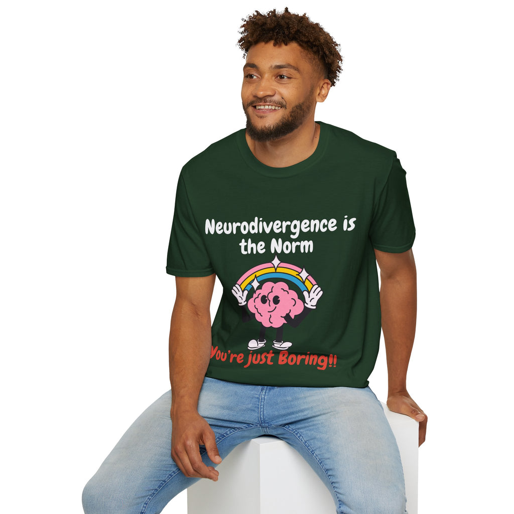Neurodivergence Is the Norm T-Shirt