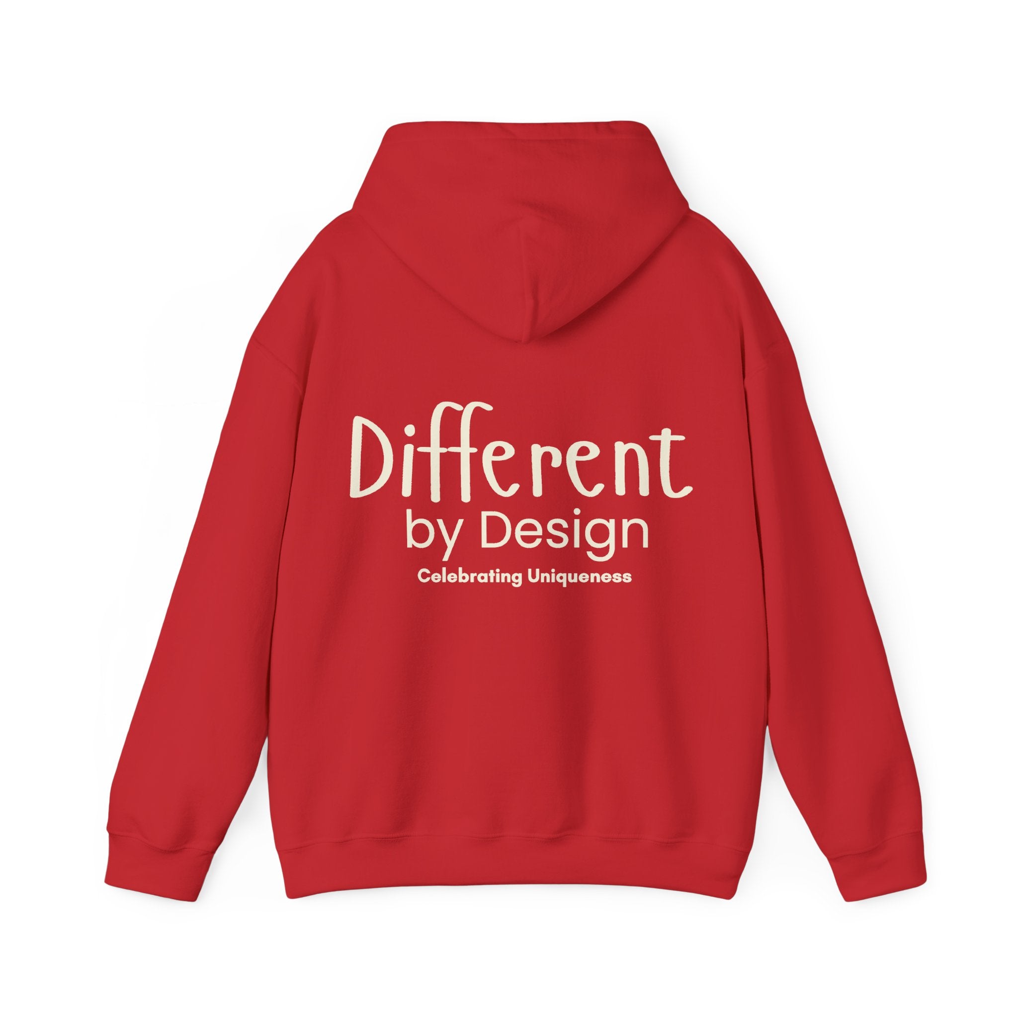 DBD original Hoodie — "Different by Design: Celebrating Uniqueness"