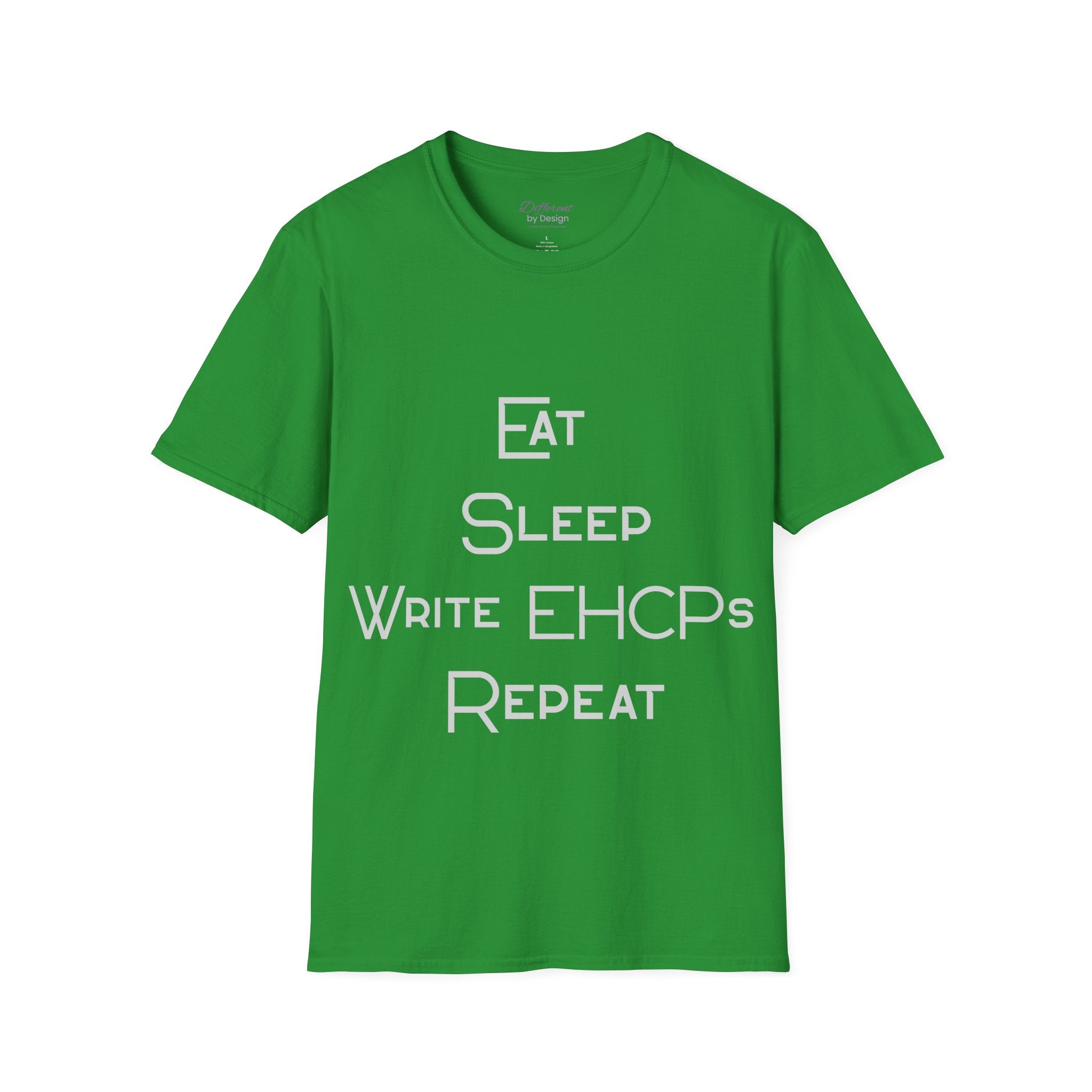 Eat Sleep Write EHCPs Repeat - SEND Teacher, SENCO, Parent Tee