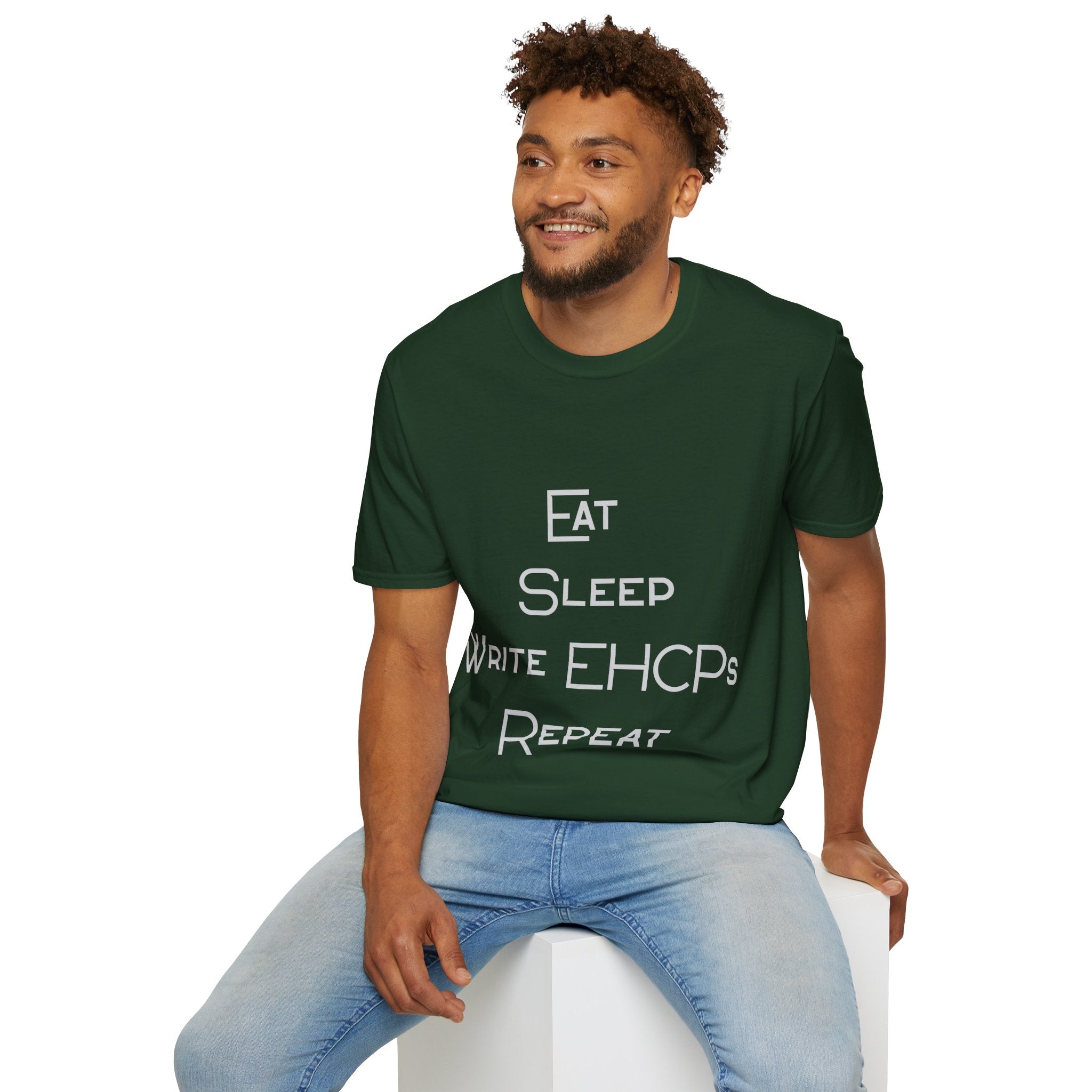 Eat Sleep Write EHCPs Repeat - SEND Teacher, SENCO, Parent Tee