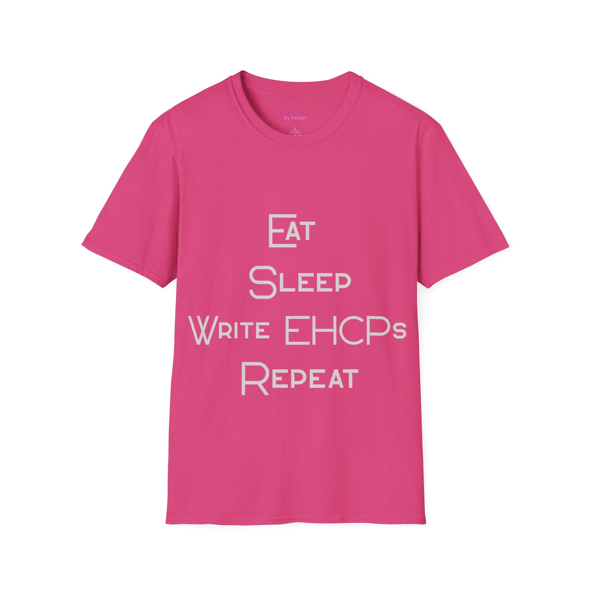 Eat Sleep Write EHCPs Repeat - SEND Teacher, SENCO, Parent Tee