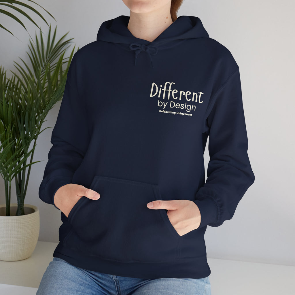 DBD original Hoodie — "Different by Design: Celebrating Uniqueness"