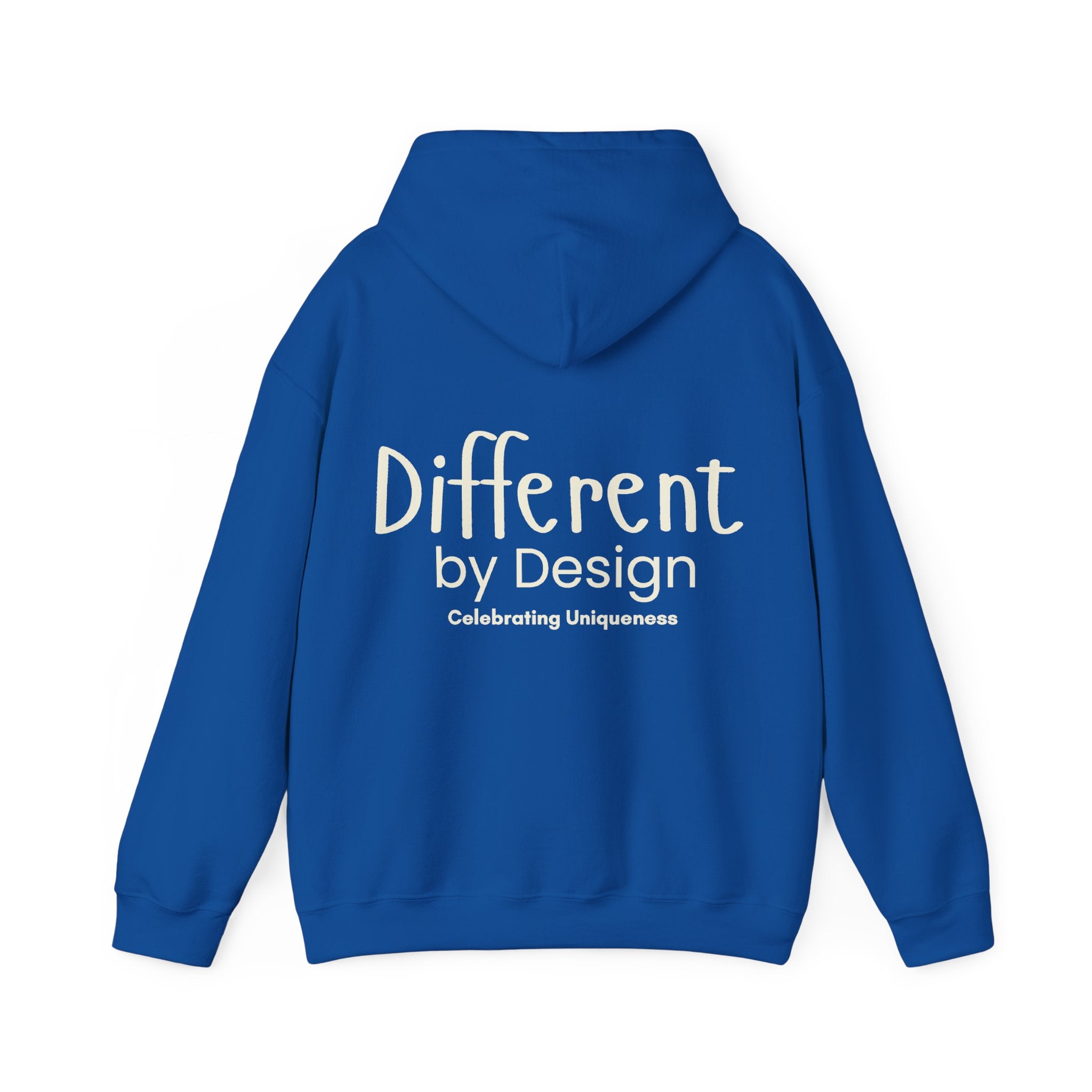 DBD original Hoodie — "Different by Design: Celebrating Uniqueness"