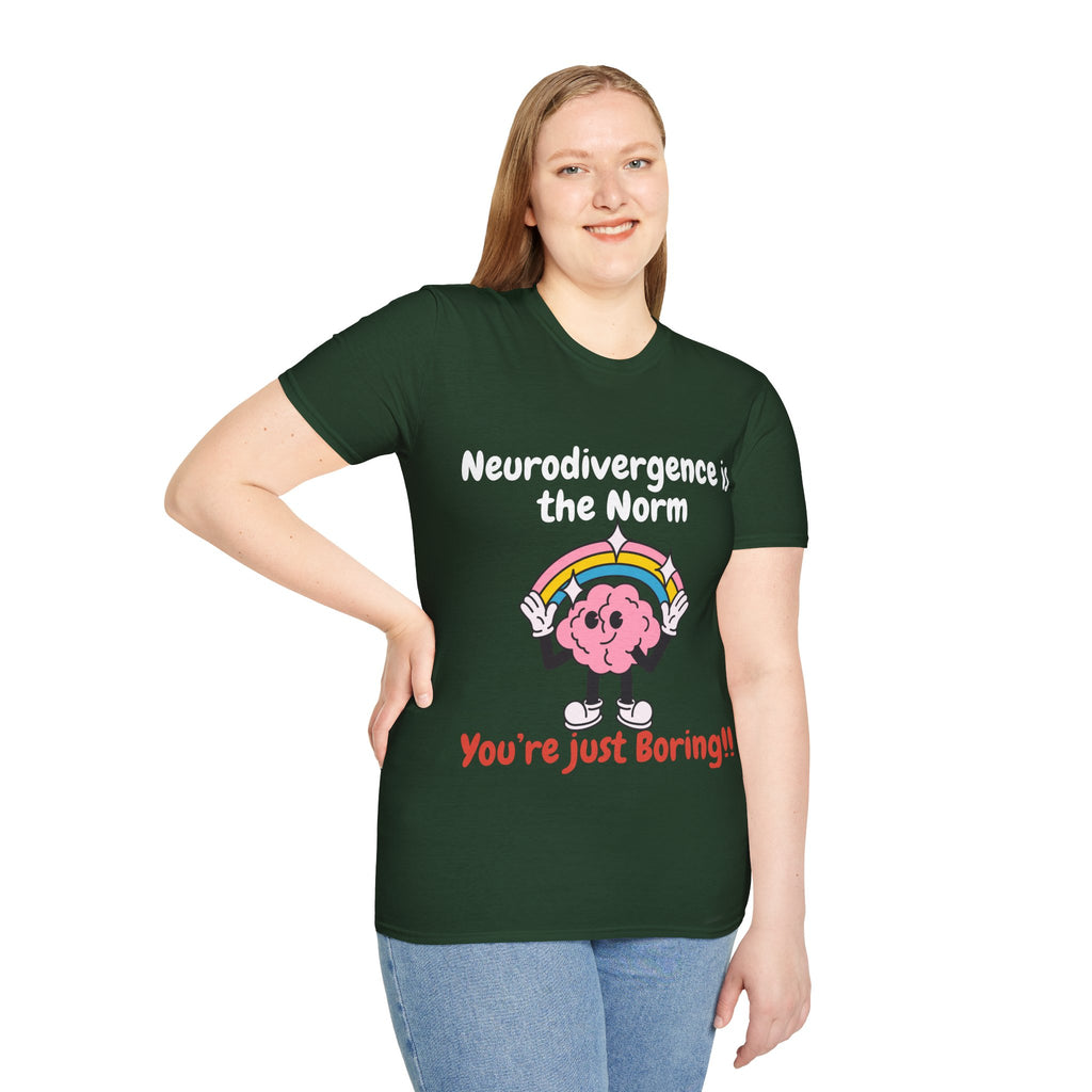 Neurodivergence Is the Norm T-Shirt