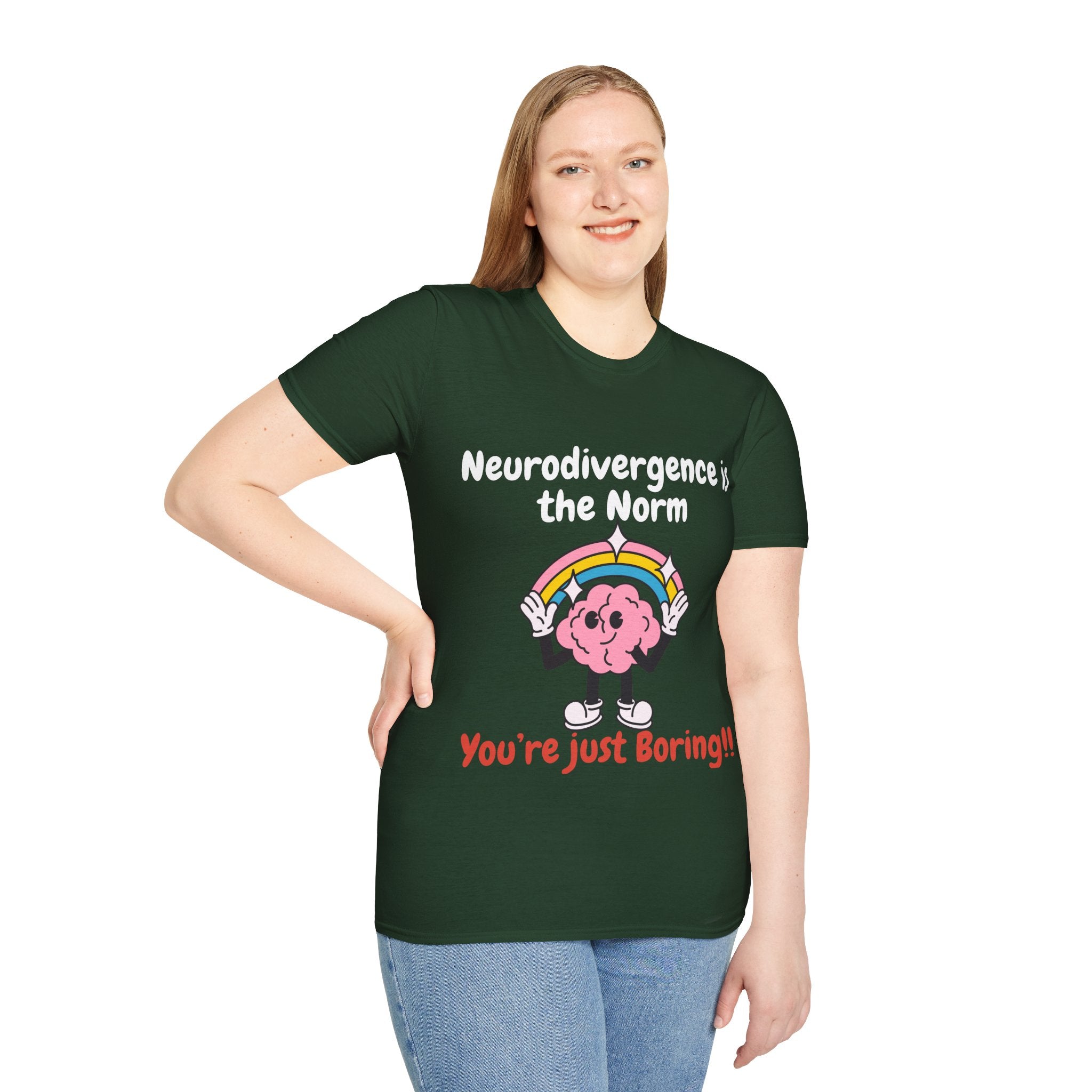 Neurodivergence Is the Norm T-Shirt