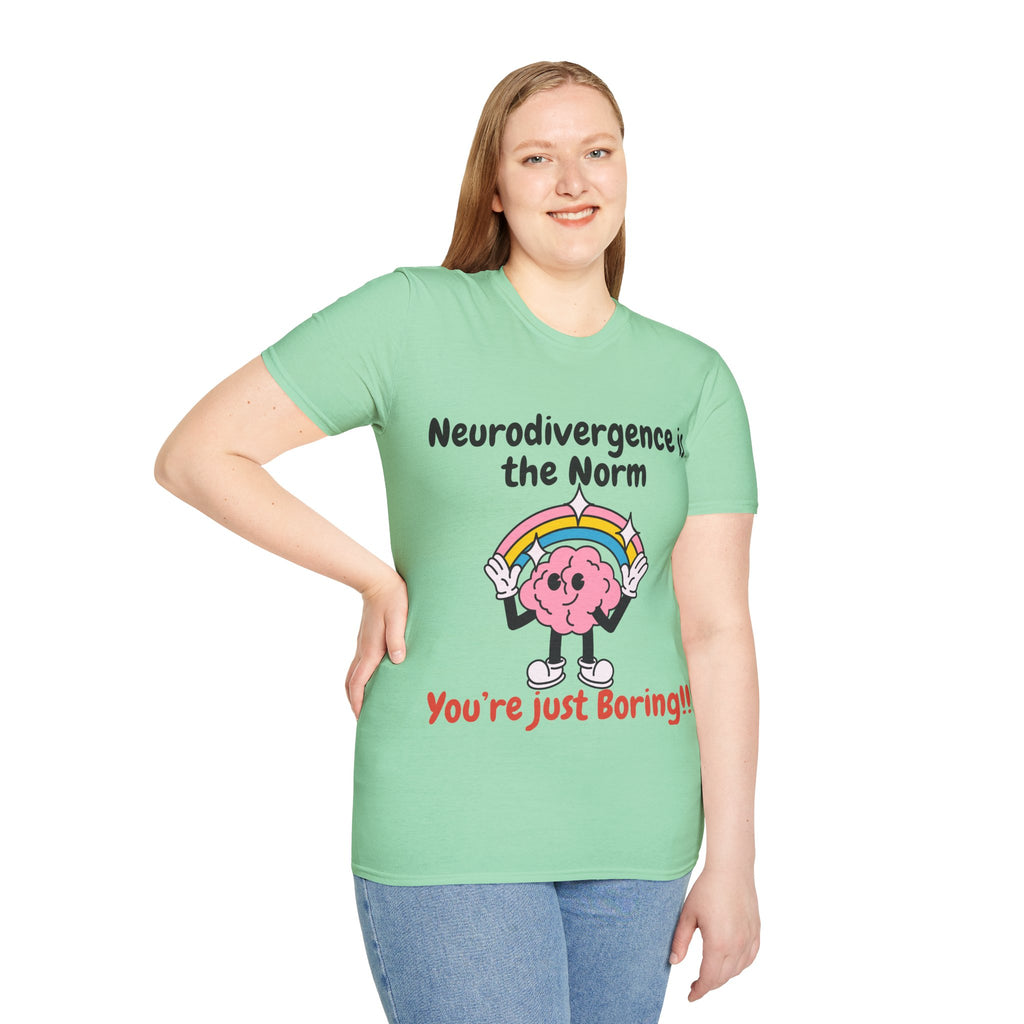 Neurodivergence Is the Norm T-Shirt