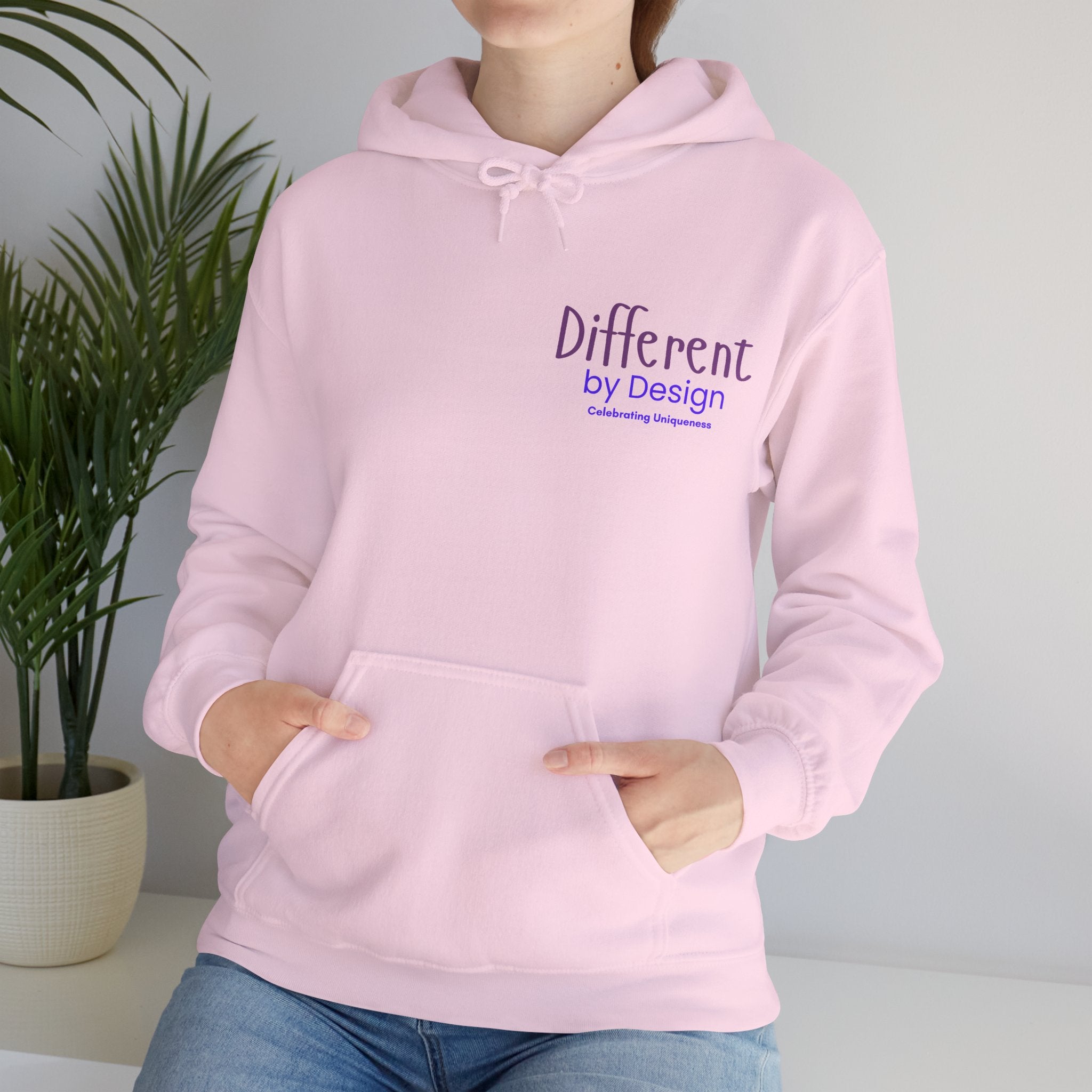 DBD original Hoodie — "Different by Design: Celebrating Uniqueness"