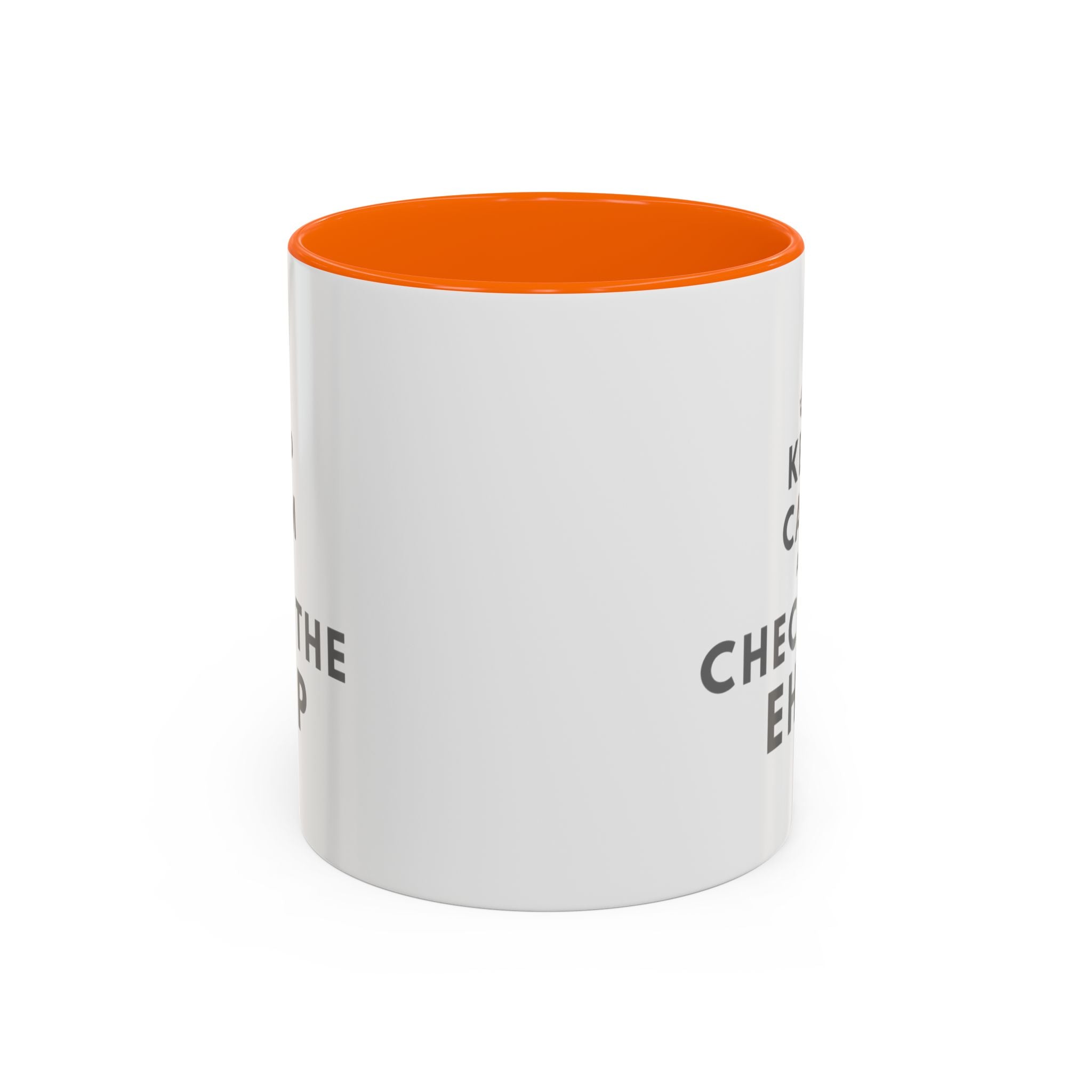 "Keep Calm and Check the EHCP" Accent Ceramic Mug- 11oz