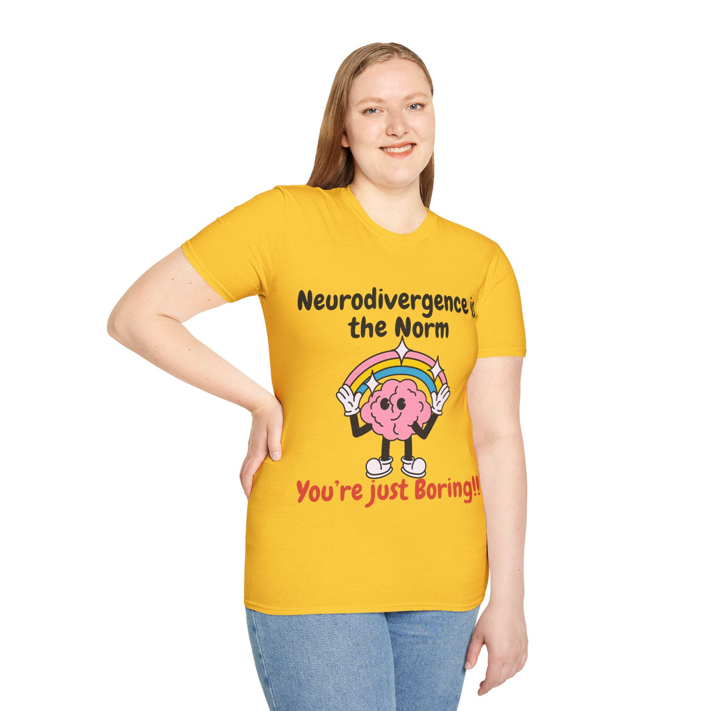 Neurodivergence Is the Norm T-Shirt