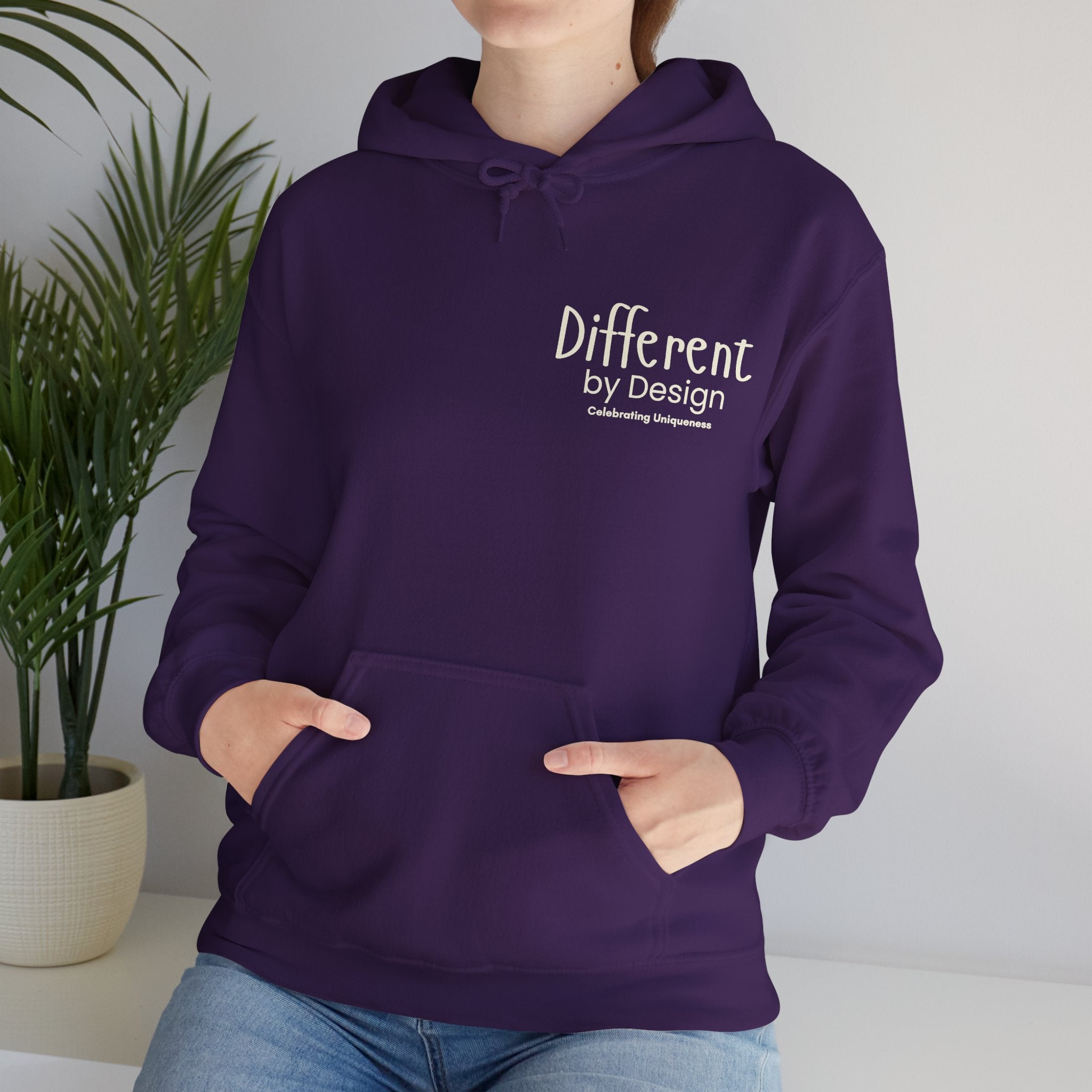 DBD original Hoodie — "Different by Design: Celebrating Uniqueness"
