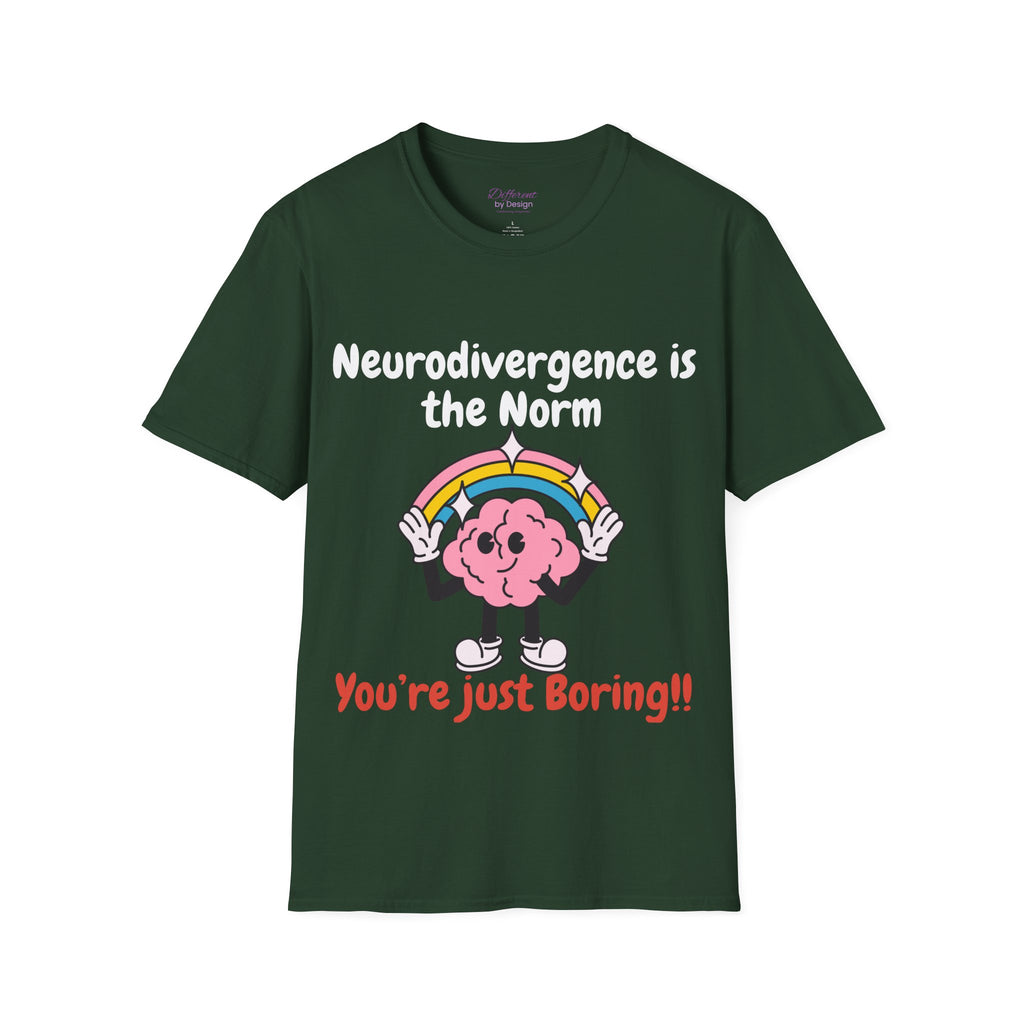 Neurodivergence Is the Norm T-Shirt